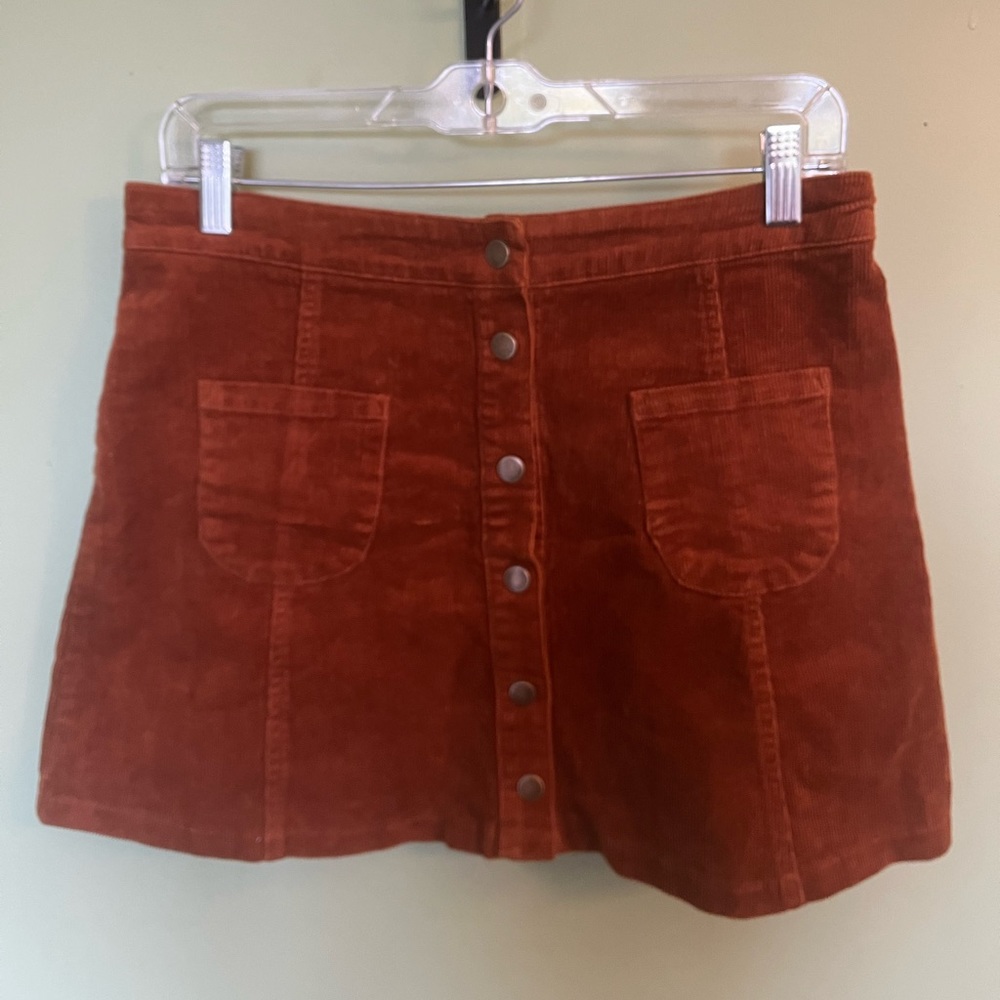 Melville Button Down Miniskirt
